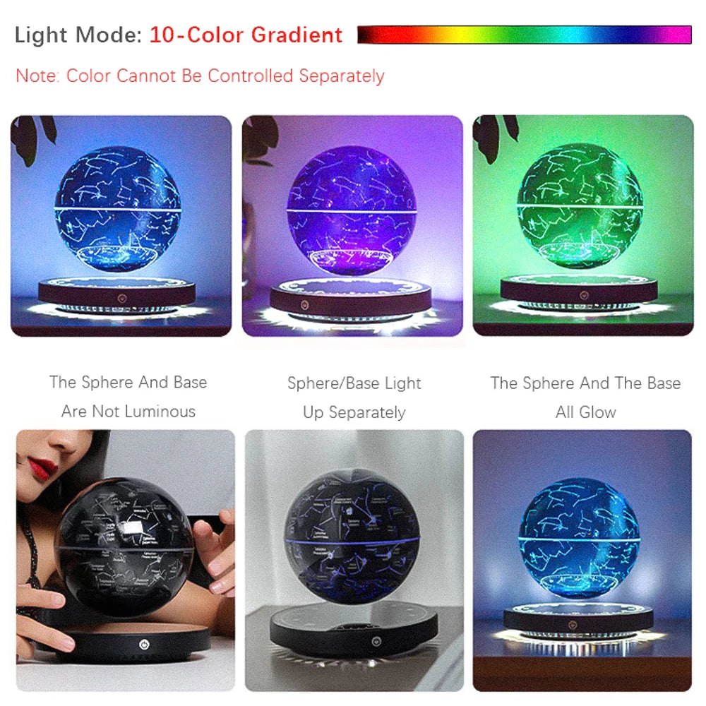 Creative Magnetic Levitation Starlight Sphere Lamp